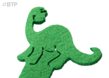 Záložka Dinosaurus